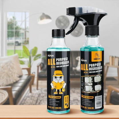 NUAN- Multi-Purpose Cleaning Spray: an All-In-One Household Cleaner Suitable for Kitchens, Bathrooms, and Both Interior and Exterior Car Surfaces. Effectively Removes Stubborn Stains.